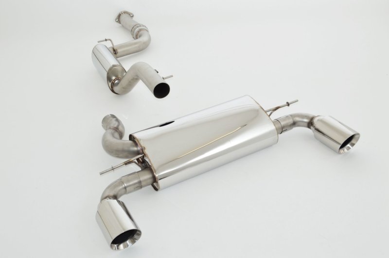 Friedrich Motorsport 3 Zoll (76mm) Duplexanlage Ford Focus II RS + RS 500 991201AT-x3-X