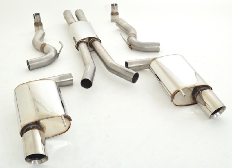 Friedrich Motorsport 76mm Duplex-Anlage Ford Mustang Coupe 991206-x3-X