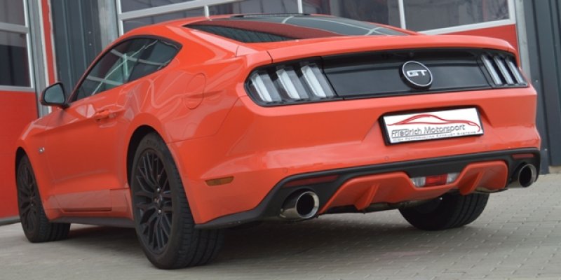 Friedrich Motorsport 76mm Duplex-Anlage mit Klappensteuerung Ford Mustang Coupe 991206KL-x3-X