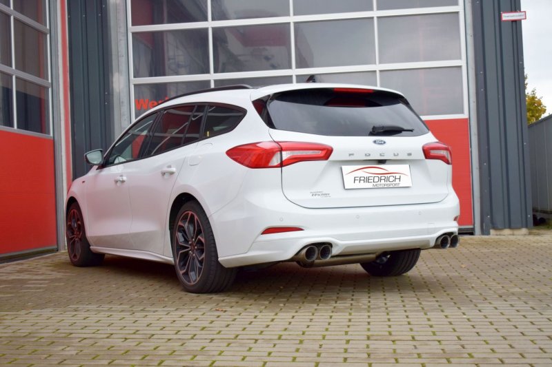 Friedrich Motorsport Gruppe A Duplex-Anlage Ford Focus IV Turnier DEH 991218BK-X