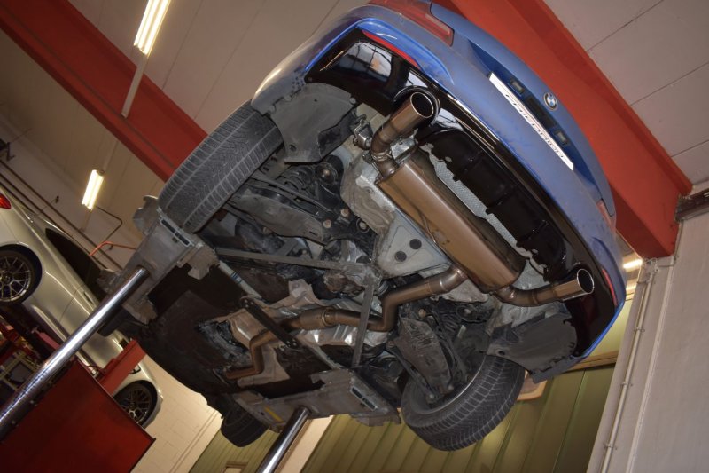 Friedrich Motorsport 76mm Duplex-Anlage BMW 2er F22/F23 991355LM-X3-X