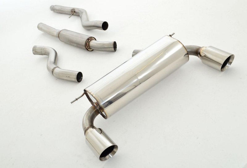 Friedrich Motorsport 76mm Duplex-Anlage Edelstahl 991367M-x3-X
