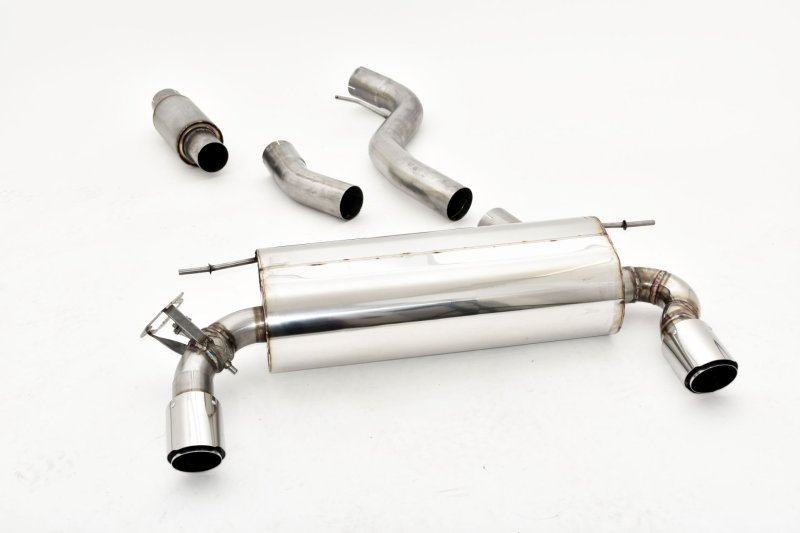 Friedrich Motorsport 76mm Duplex-Anlage Edelstahl 991367OLM-x3-X
