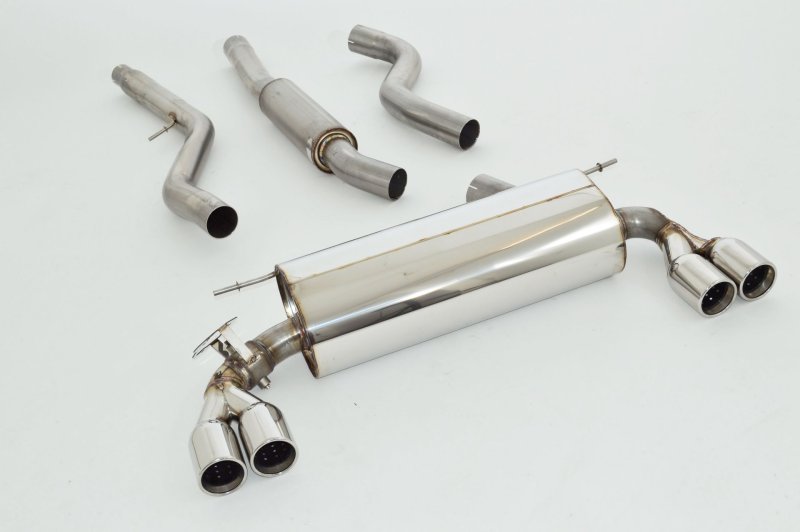 Friedrich Motorsport 76mm Duplex-Anlage Edelstahl 991368-x3-X