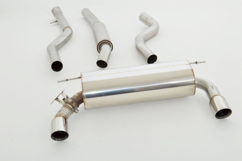 Friedrich Motorsport 76mm Duplex-Anlage Edelstahl 991368LM-x3-X