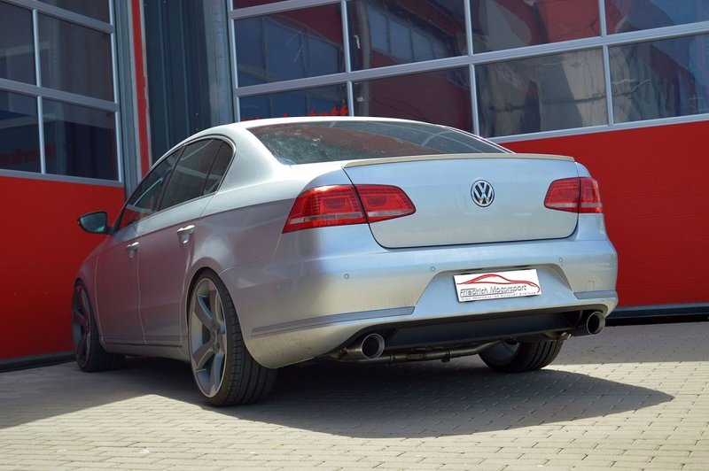 Friedrich Motorsport 76mm Duplex-Anlage VW Passat 3C B7 991418-x3-X