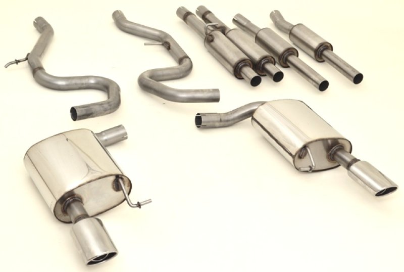 Friedrich Motorsport 2x55mm Duplex-Anlage VW Passat 3C B7 991418R-X