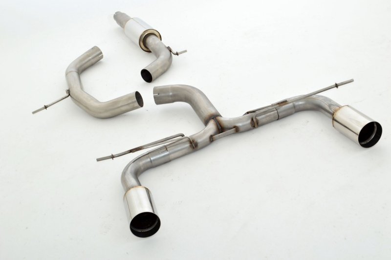Friedrich Motorsport 76mm Duplex-Anlage VW Golf 5 991425A-x3-X
