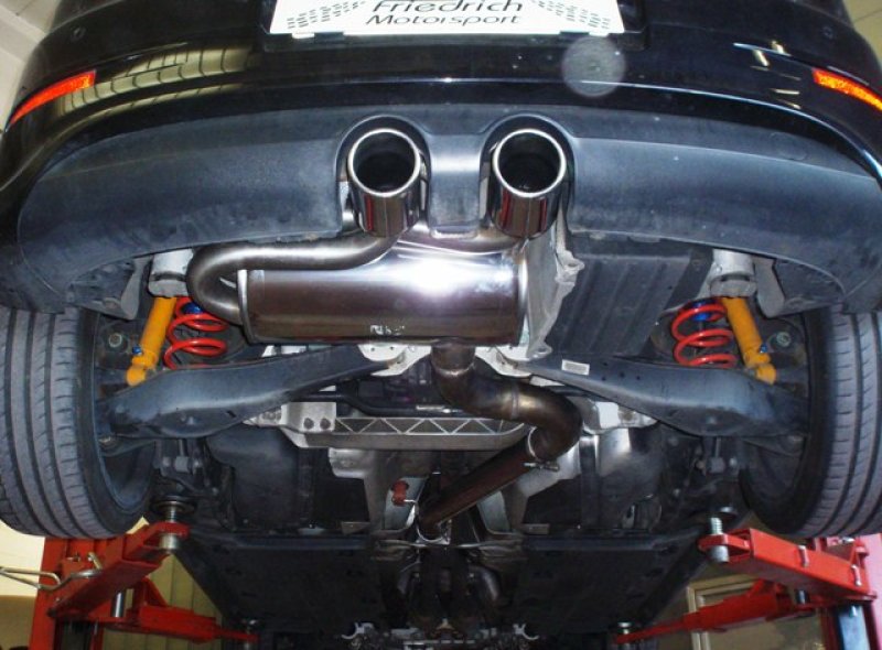Friedrich Motorsport 76mm Duplexanlage mit Klappensteuerung VW Golf 5 R32 991425R-x3-X