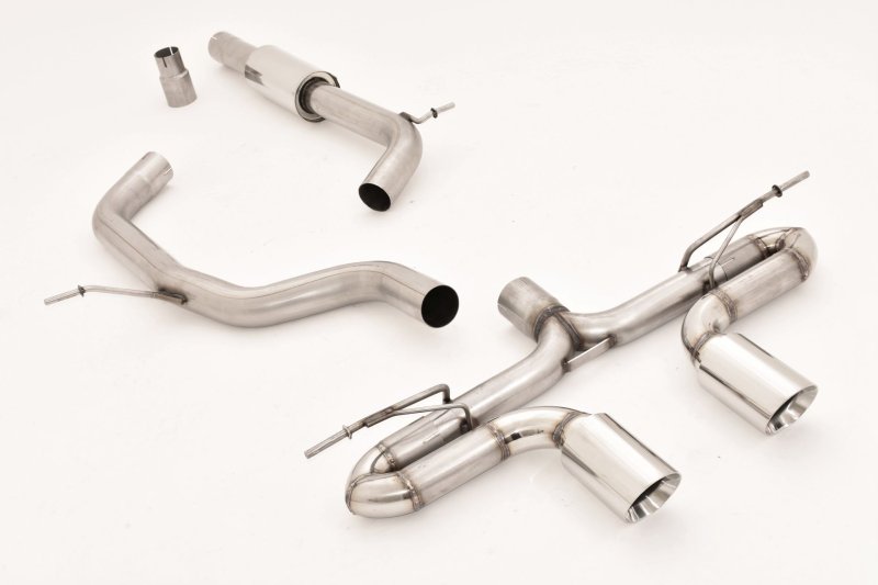 Friedrich Motorsport 76mm Duplex-Anlage Edelstahl 991450AR32LD-x3-X