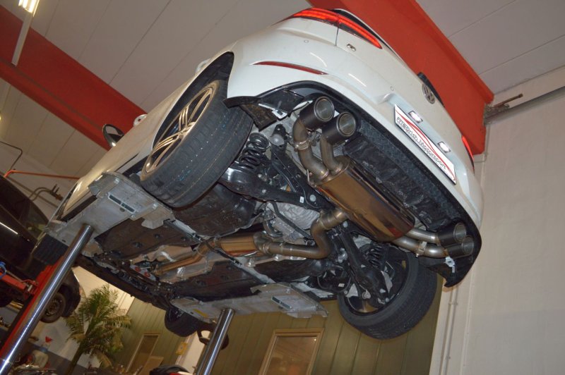 Friedrich Motorsport 76mm Duplex-Anlage mit originaler Klappensteuerung VW Golf 7 R 991450ARKL-x3-X