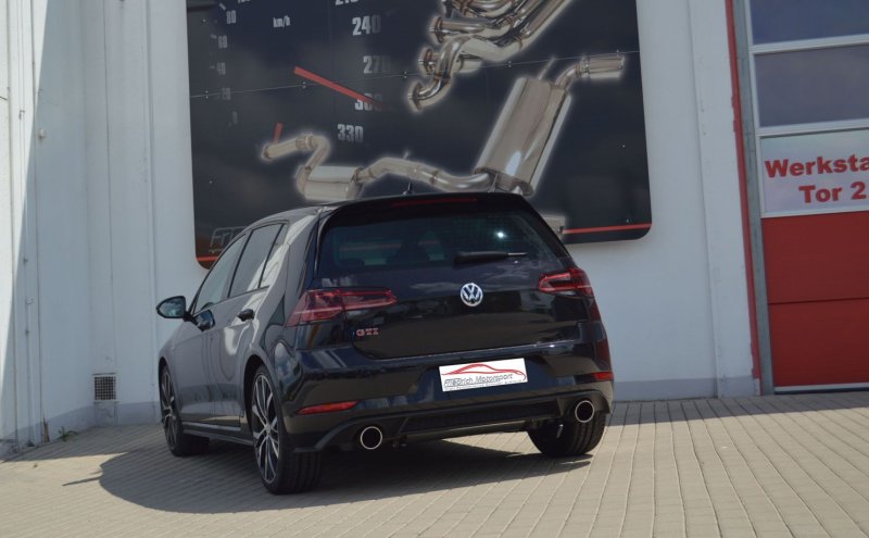 Friedrich Motorsport 76mm Duplex-Anlage VW Golf 7 GTI / Performance 991453GD-x3-X