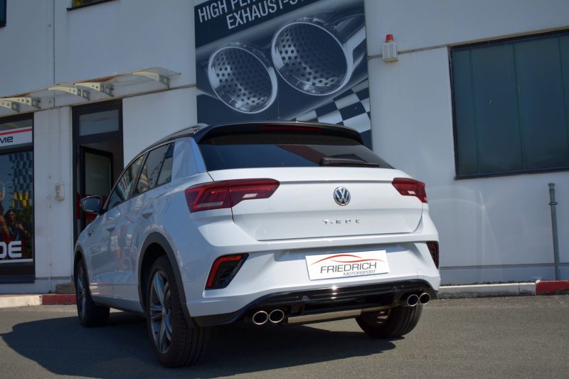 Friedrich Motorsport Gruppe A Duplex-Anlage VW T-ROC Frontantrieb 991454RL-X