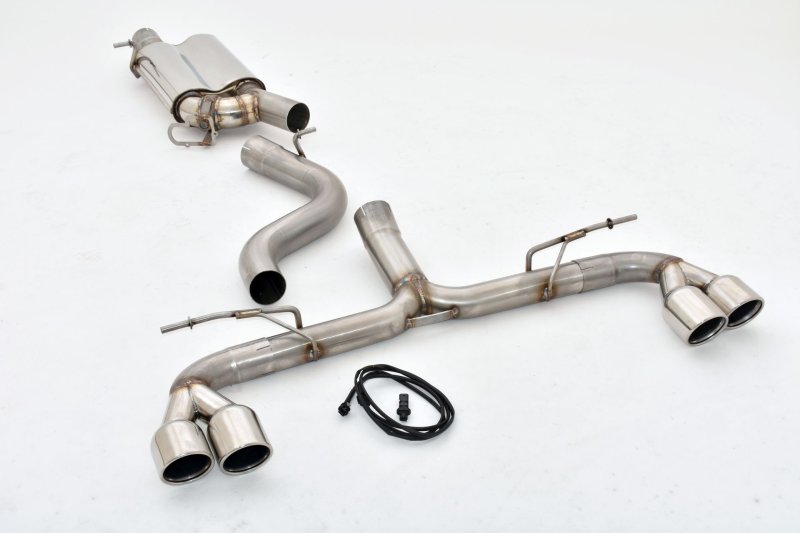 Friedrich Motorsport 76mm Duplex-Anlage mit originaler Klappensteuerung VW Golf 7 R 991460RKL-x3-X