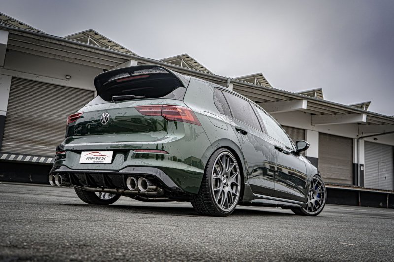 Friedrich Motorsport 76mm Duplex-Anlage mit originaler Klappensteuerung VW Golf VIII R 991480RKL-X3-X