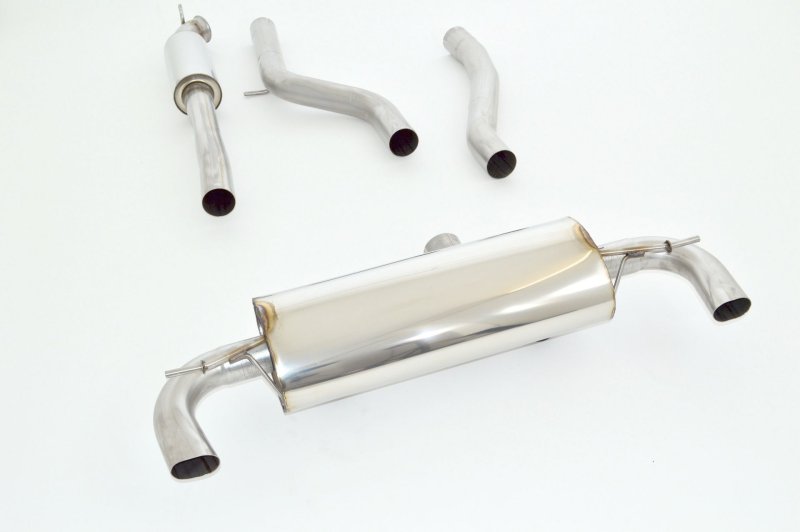 Friedrich Motorsport 76mm Duplex-Anlage Edelstahl 991600T-x3