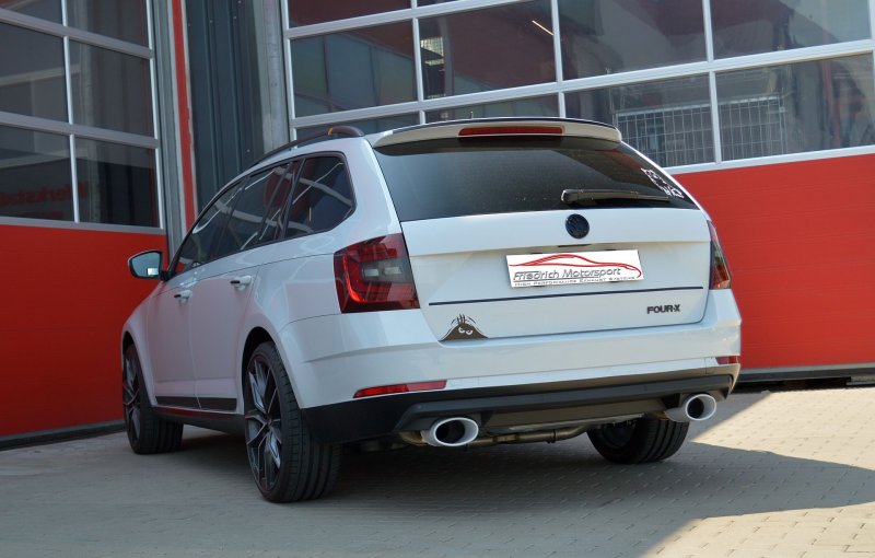 Friedrich Motorsport 76mm Duplex-Anlage Skoda Octavia 5E 992511AT-x3-X
