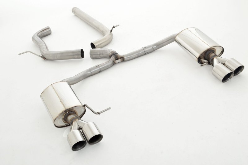 Friedrich Motorsport 76mm Duplex-Anlage Edelstahl 992711AT-x3-X