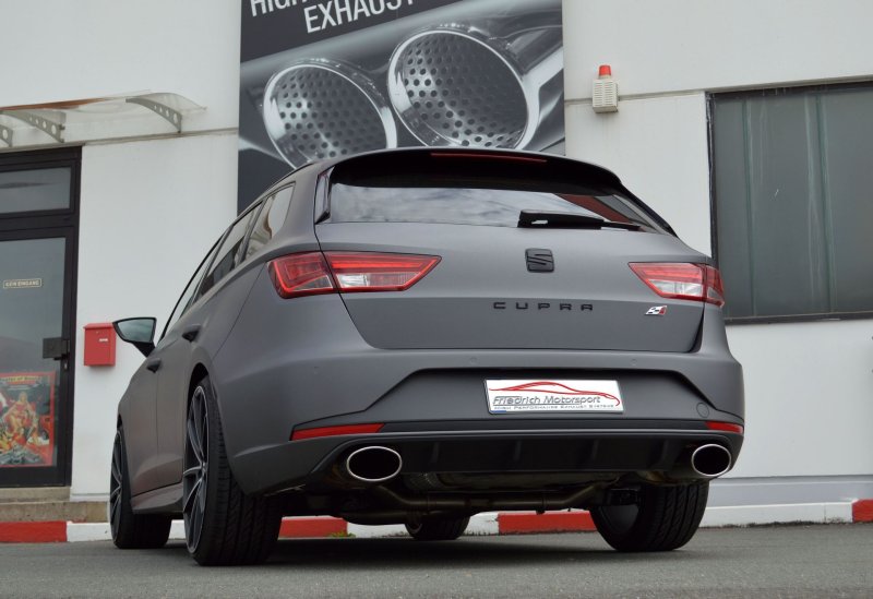 Friedrich Motorsport 76mm Duplex-Anlage Seat Leon 5F ST Cupra 992711TC-x3-X