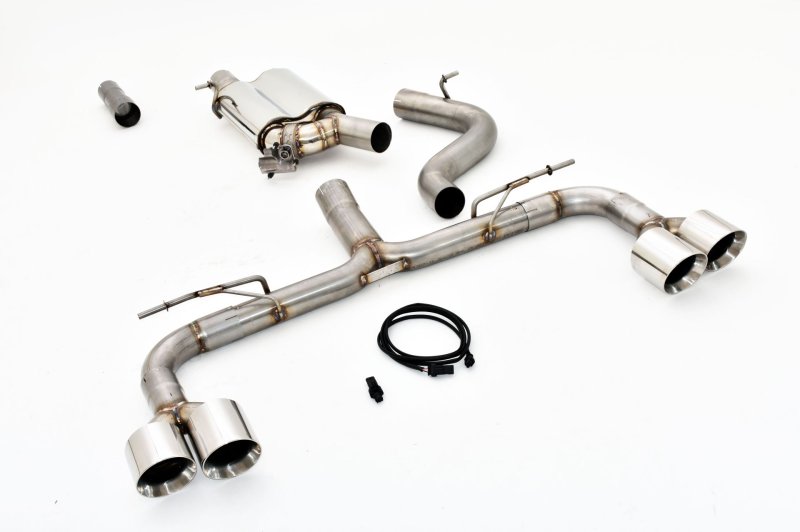 Friedrich Motorsport 76mm Duplex-Anlage mit originaler Klappensteuerung Seat Cupra Formentor 992725KLT-x3-X