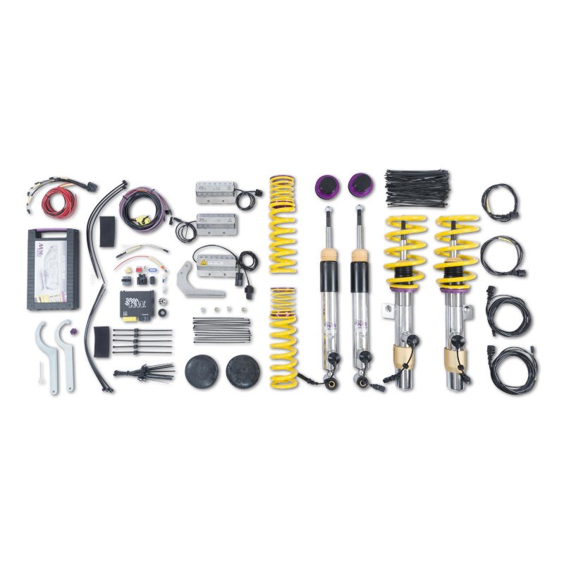 KW DDC - ECU Gewindefahrwerk inox (inkl. Stilllegung für elektronische Dämpfer) BMW 3er (E90) 390L, 390X, 3L, M3, M3 GTS, M390 02/2004-02/2012 E90 39020011