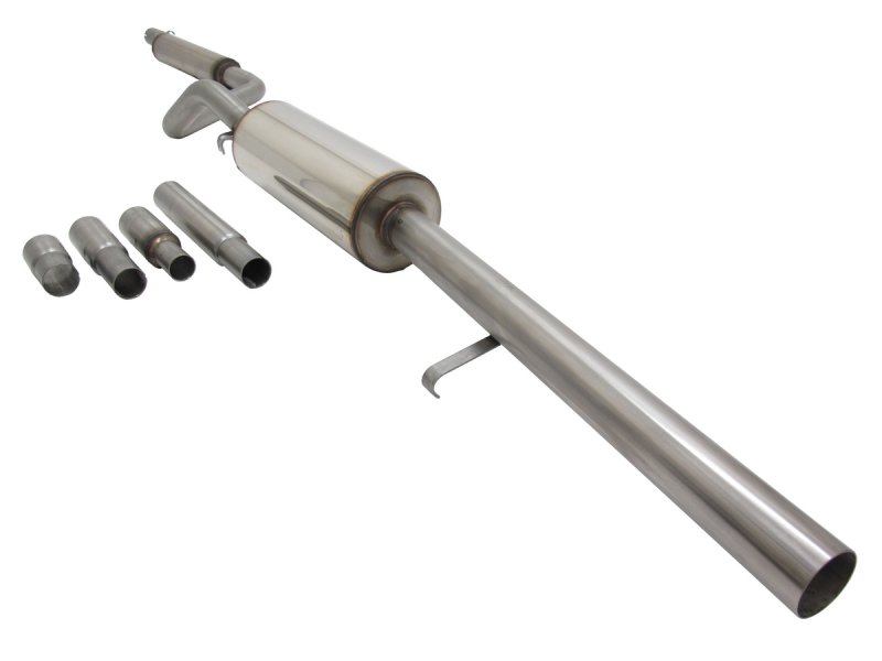 Novus Sportauspuff Anlage 55mm Edelstahl 1x60mm für VW Jetta 1 EA4011E60