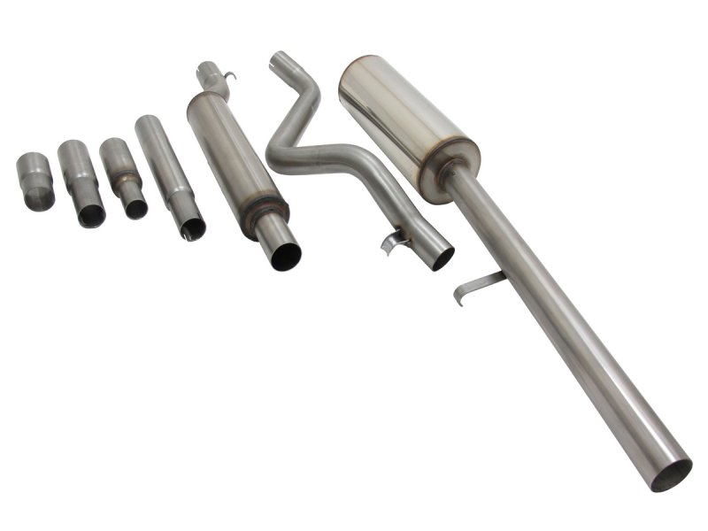 Novus Sportauspuff Anlage 55mm Edelstahl 1x60mm für VW Jetta 1 EA4011E60