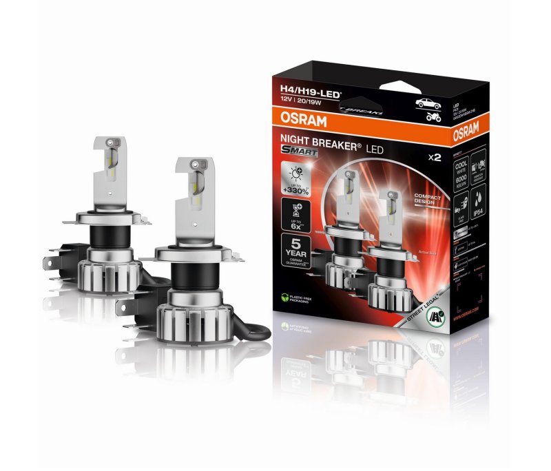 Wunderbar Osram H4 Led Zulassung Ebenbild