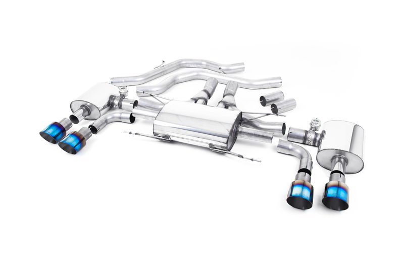 Milltek Sportauspuff Alfa Romeo Giulia Quadrifoglio 2.9 V6 Bi-Turbo (Non OPF/GPF Models) SSXAR15