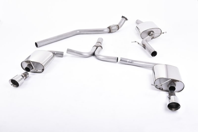 Milltek Sportauspuff Audi A4 2.0 TFSI S line B8 (2WD and quattro manual-only) Saloon & Avant SSXAU248