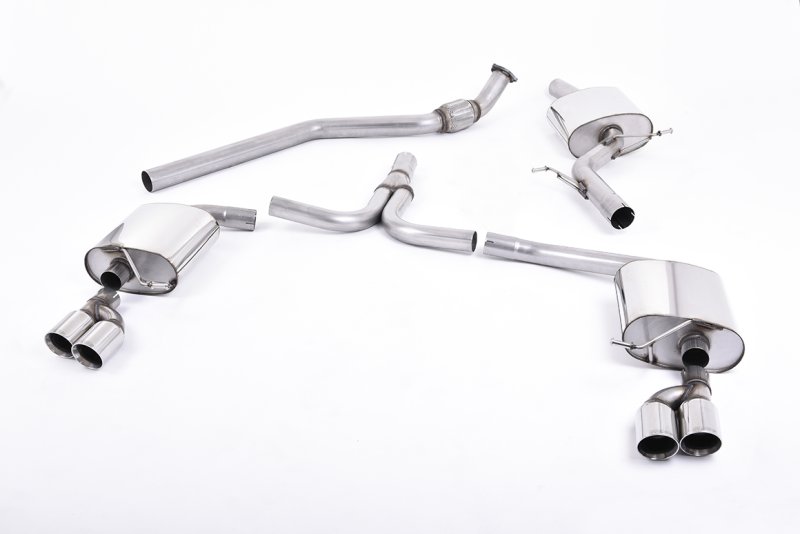Milltek Sportauspuff Audi A5 Coupé S line 2.0 TFSI 2WD and quattro S tronic SSXAU303