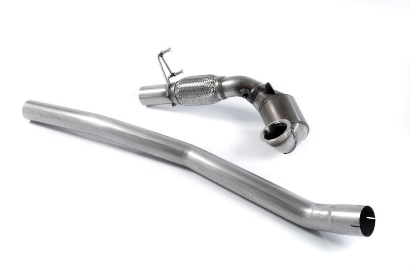 Milltek Downpipe mit Sportkat Skoda Octavia vRS 2.0 TSI 220PS & 230PS Hatch & Estate (manual and DSG-auto) SSXSK018