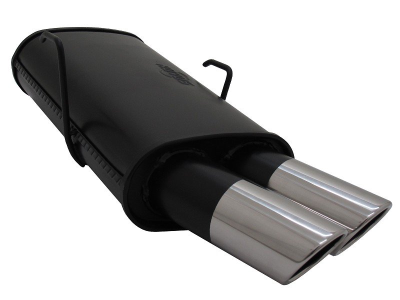 Novus Sport Endschalldämpfer für Peugeot 106 2x76mm SR-Design A1062E76SR