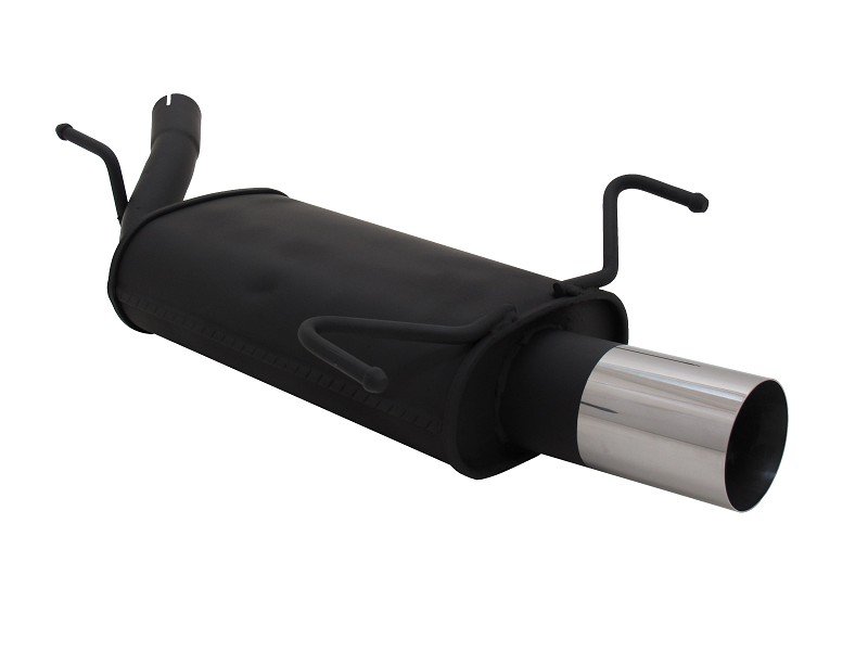 Novus Sport Endschalldämpfer für Opel Corsa C 1x90mm RL-Design A1141E90RL