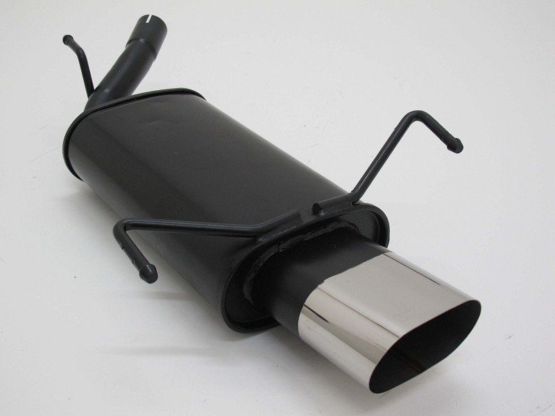Novus Sport Endschalldämpfer 135x75mm scharfkantig für Opel Corsa C A1142E0S