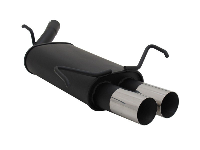 Novus Sport Endschalldämpfer für Opel Corsa C 2x76mm RL-Design A1142E76RL