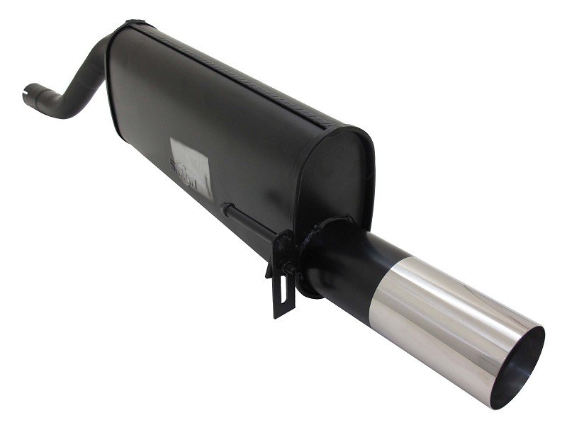 Novus Sport Endschalldämpfer für Opel Corsa D Facelift 1x90mm RL-Design A1151E90RL