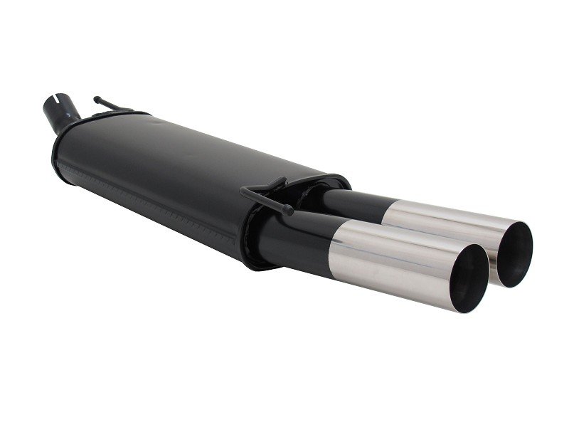 Novus Sport Endschalldämpfer für Opel Corsa D 2x76mm RL-Design A1152E76RL