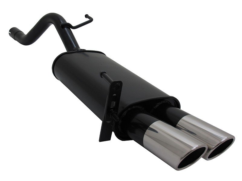 Novus Sport Endschalldämpfer für Opel Corsa D 2x76mm SR-Design A1152E76SR