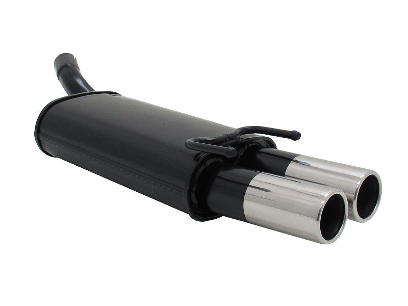 Novus Sport Endschalldämpfer für Opel Corsa B 2x76mm A1172E76