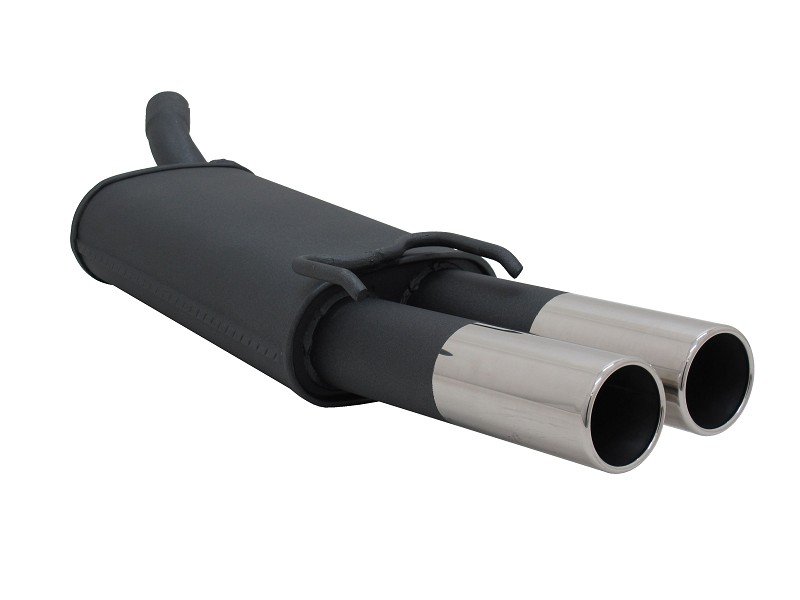 Novus Sport Endschalldämpfer für Opel Tigra A 2x76mm A1182E76