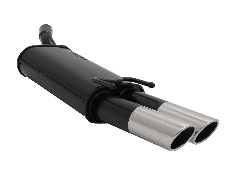 Novus Sport Endschalldämpfer für Opel Tigra A 2x76mm SR-Design A1182E76SR