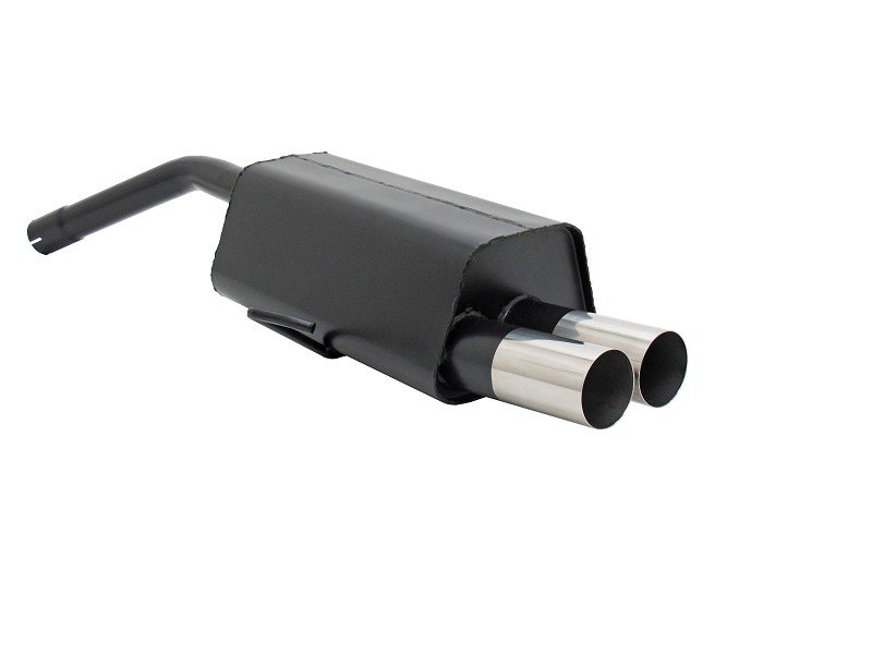 Novus Sport Endschalldämpfer für Alfa Romeo 156 / GT 2x76mm RL-Design A1562E76RL