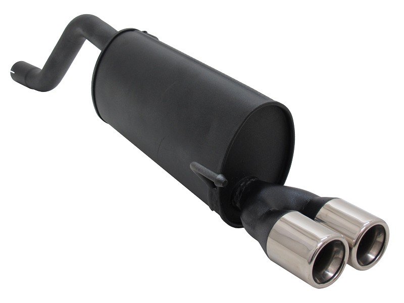 Novus Sport Endschalldämpfer für Alfa Romeo Mito / Fiat Grande Punto Abarth 2x76mm A1612E76