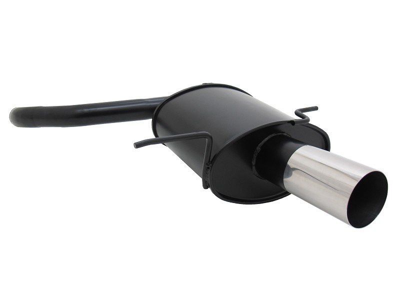 Novus Sport Endschalldämpfer für Mini Cooper / One (R56) 1x90mm RL-Design A1861E90RL