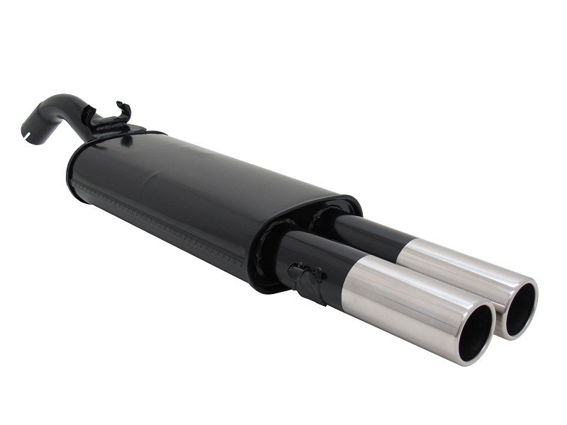 Novus Sport Endschalldämpfer für VW Golf 2 19E 2x76mm A1902E76