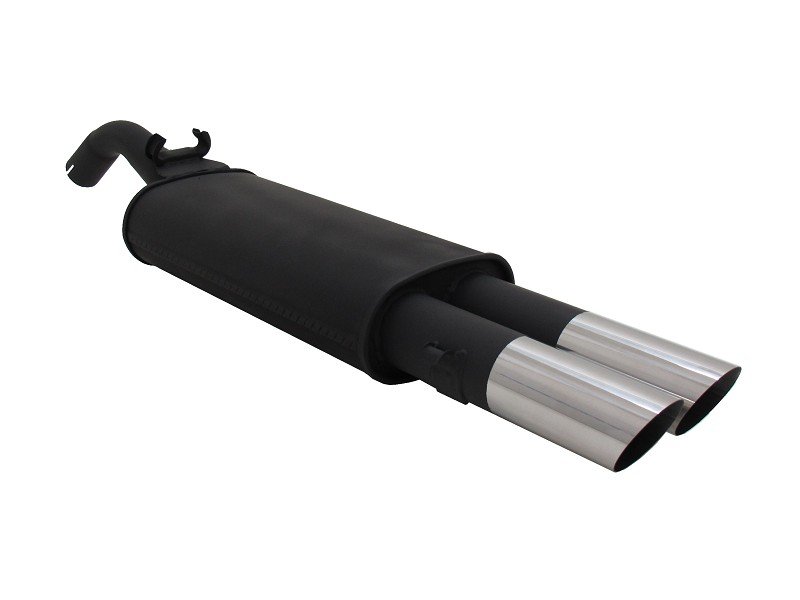 Novus Sport Endschalldämpfer für VW Golf 2 19E 2x76mm MS-Design A1902E76S