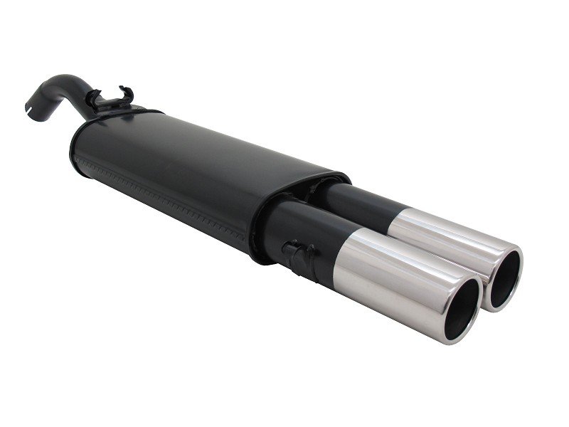 Novus Sport Endschalldämpfer für VW Golf 2 19E 2x90mm A1902E90