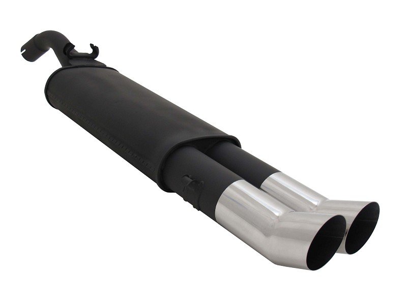 Novus Sport Endschalldämpfer für VW Golf 2 19E 2x90mm DTM A1902ED90