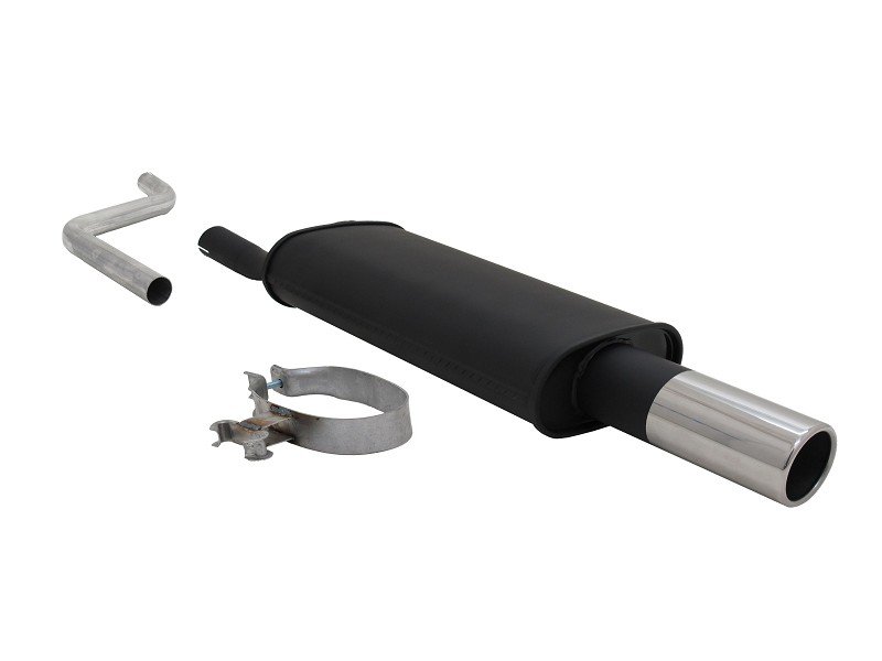 Novus Sport Endschalldämpfer für VW Polo 2/3 86C 1x90mm A1941E90